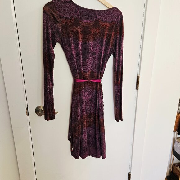 Purple burgundy Desigual dress - Picture 9 of 11